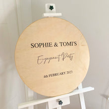 Load image into Gallery viewer, wooden signage, signage for weddings, welcome signage for wedding- Love and Labels
