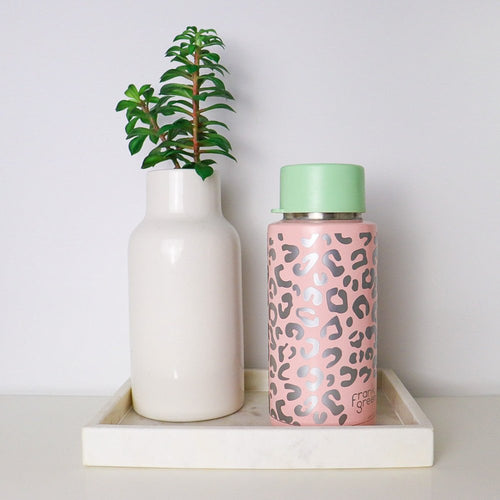 Frank Green Bottle Wrap - Leopard print - Love and Labels