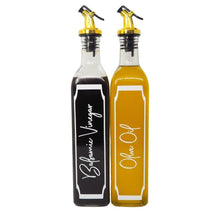 Load image into Gallery viewer, Oil Pourer, glass oil bottles, kmart oil bottles - Love and Labels

