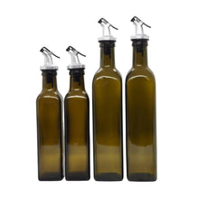 Load image into Gallery viewer, oil bottles, glass oil bottles, kitchen accessories - Love and Labels
