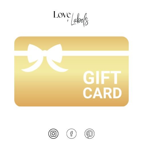 Love and Labels Gift Voucher - Love and Labels