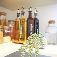 Load image into Gallery viewer, Oil labels, Oil bottle labels, Custom Kitchen labels- Love and Labels
