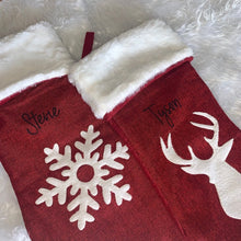 Load image into Gallery viewer, Personalised Christmas Stocking - Love and Labels
