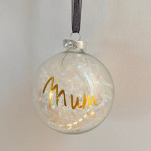 Load image into Gallery viewer, Personalised Glass Baubles - Love and Labels
