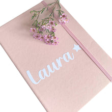Load image into Gallery viewer, waterproof name stickers personalised with your kids name for school books - Love and Labels
