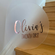 Load image into Gallery viewer, personalised birthday sign, birthday sign custom - Love and Labels
