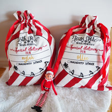 Load image into Gallery viewer, personalised santa sacks afterpay, personalised santa sacks, personalised santa sacks australia- Love and Labels
