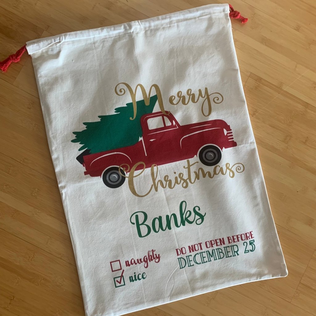 Order Large Santa Sack Australia Online - Love and Labels