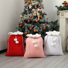 Load image into Gallery viewer, Personalised Traditional Red Santa Sack - Love and Labels
