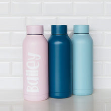 Load image into Gallery viewer, Personalised Water bottle, personalised labels for water bottles, personalised name labels - Love and Labels

