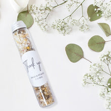 Load image into Gallery viewer, Personalised Wedding Favours, wedding favours, bath salts- Love and Labels
