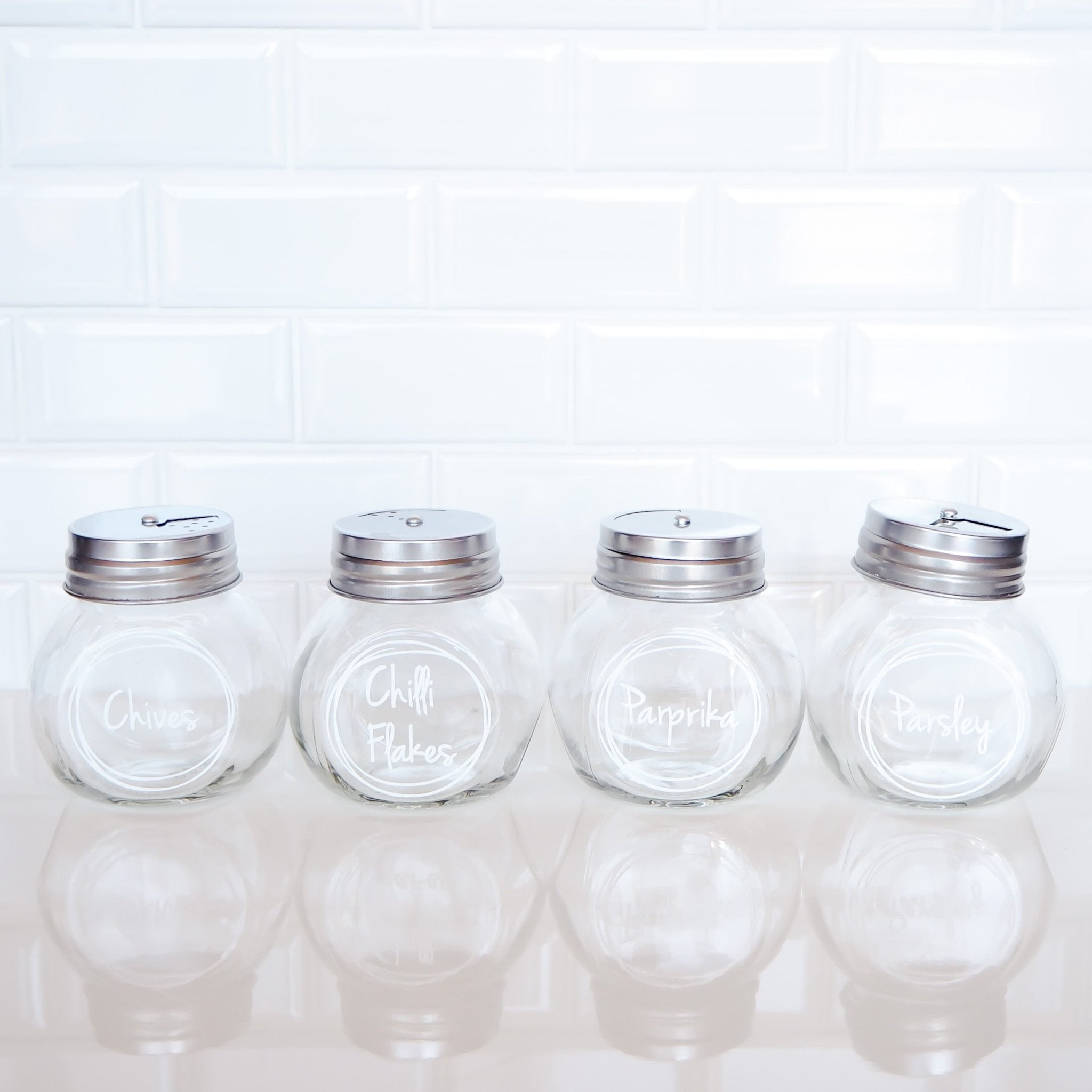 Round Custom Spice Jar Labels Love Labels Love and Labels