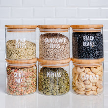 Load image into Gallery viewer, personalised pantry labels australia, pretty pantry labels, pantry labels custom- Love and Labels
