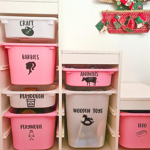 Toy Storage Picture Labels - Love and Labels