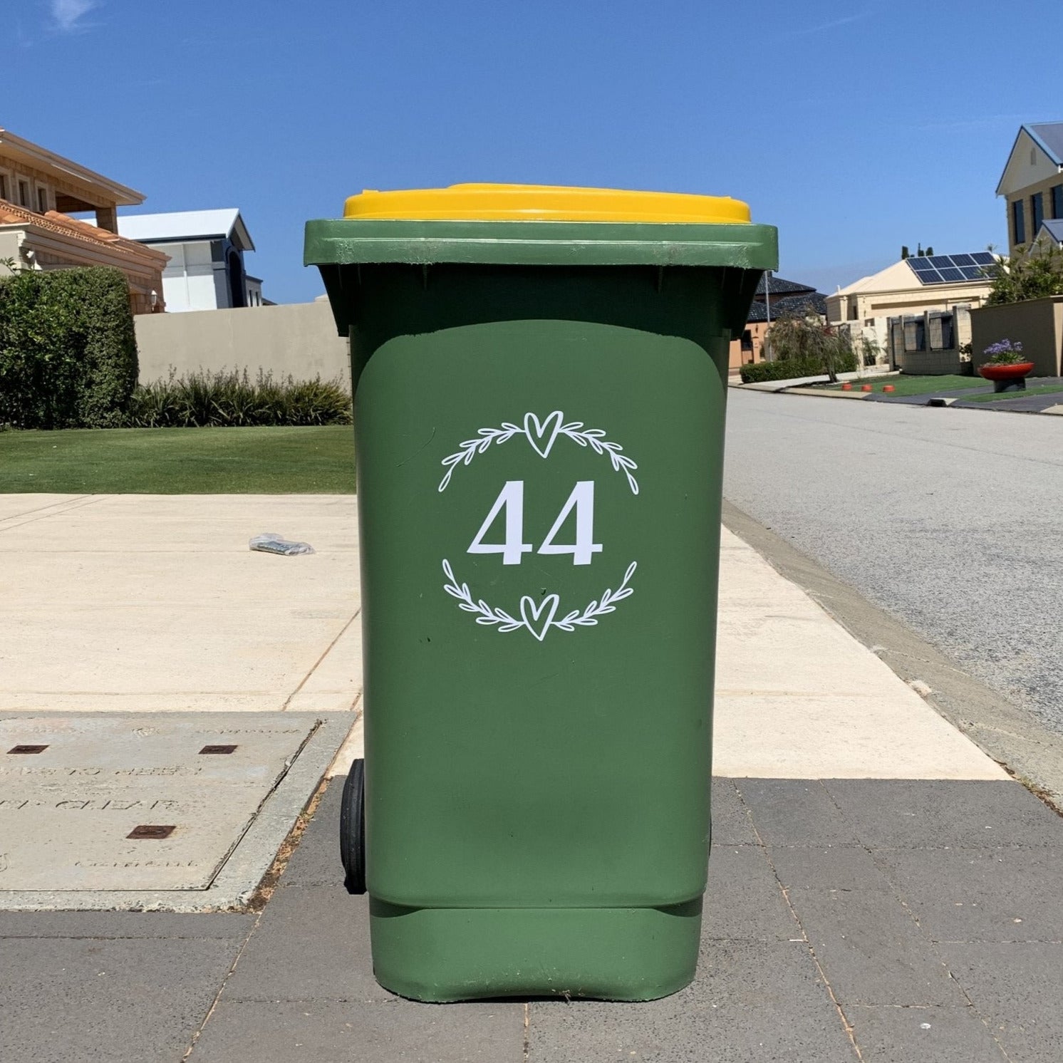 4x Bin Sticker VINYL Nummer GROOT 7,7'' 19,5CM Recycling Box Wheelie Zelfklevende Huisnummer Vinyl Sticker Identificeer mijn bak - België 4x Bin Sticker VINYL Nummer GROOT 7,7'' 19,5CM Recycling Box Wheelie Zelfklevende Huisnummer Vinyl Sticker Identificeer mijn bak - België